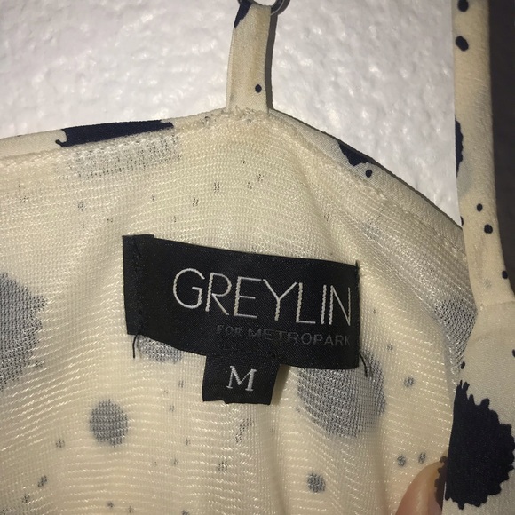 ANTHROPOLOGIE GREYLIN DRESS, MEDIUM - Picture 5 of 6